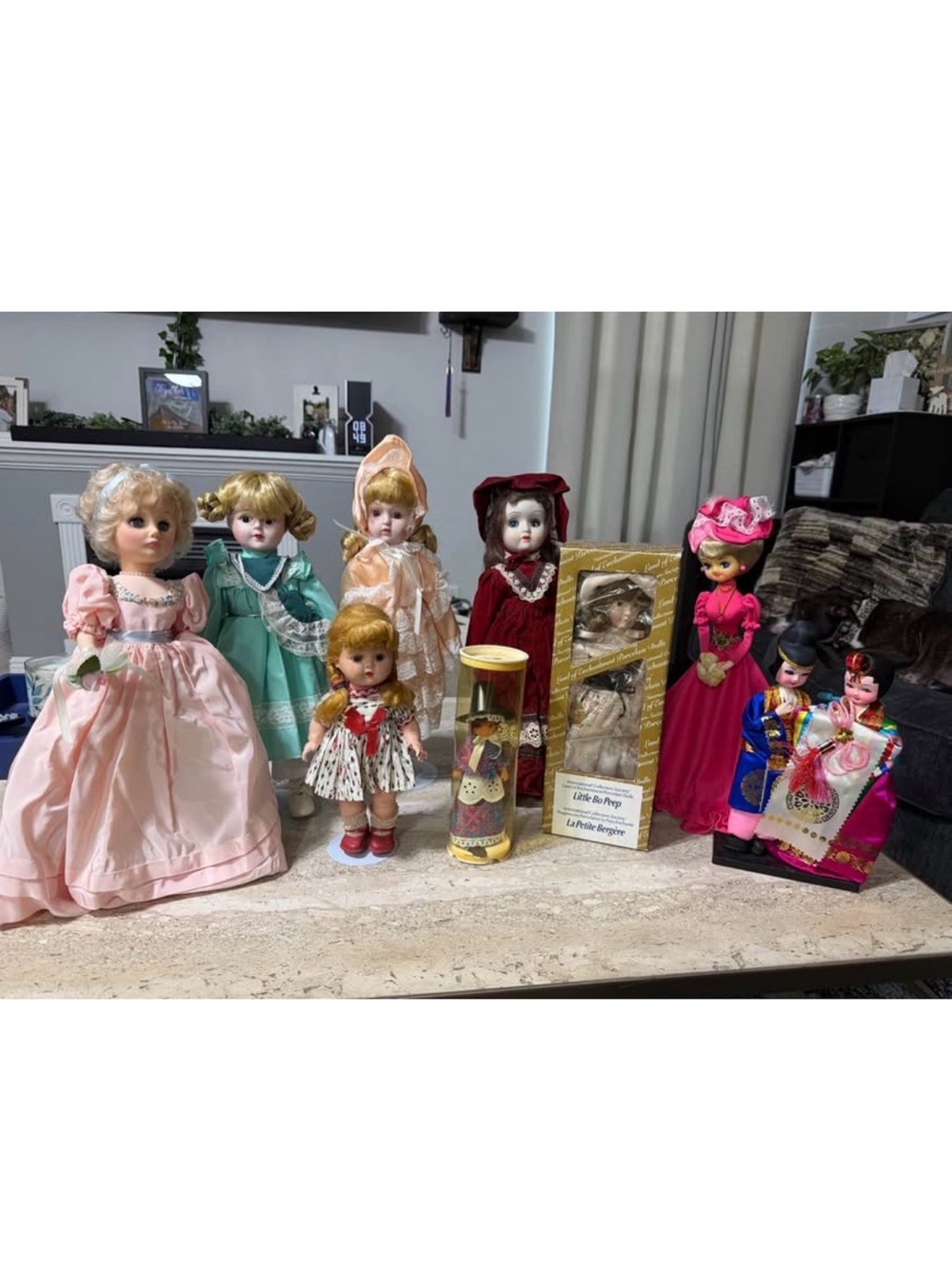 Vintage Porcelain and Collectible Dolls
